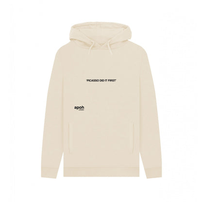 Oat - Front - Apoh Unisex Adult Picasso Did It First Slogan Hoodie