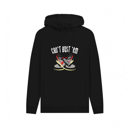 Black - Front - Trainer Spotter Unisex Adult Can´t Trust ´Em Hoodie