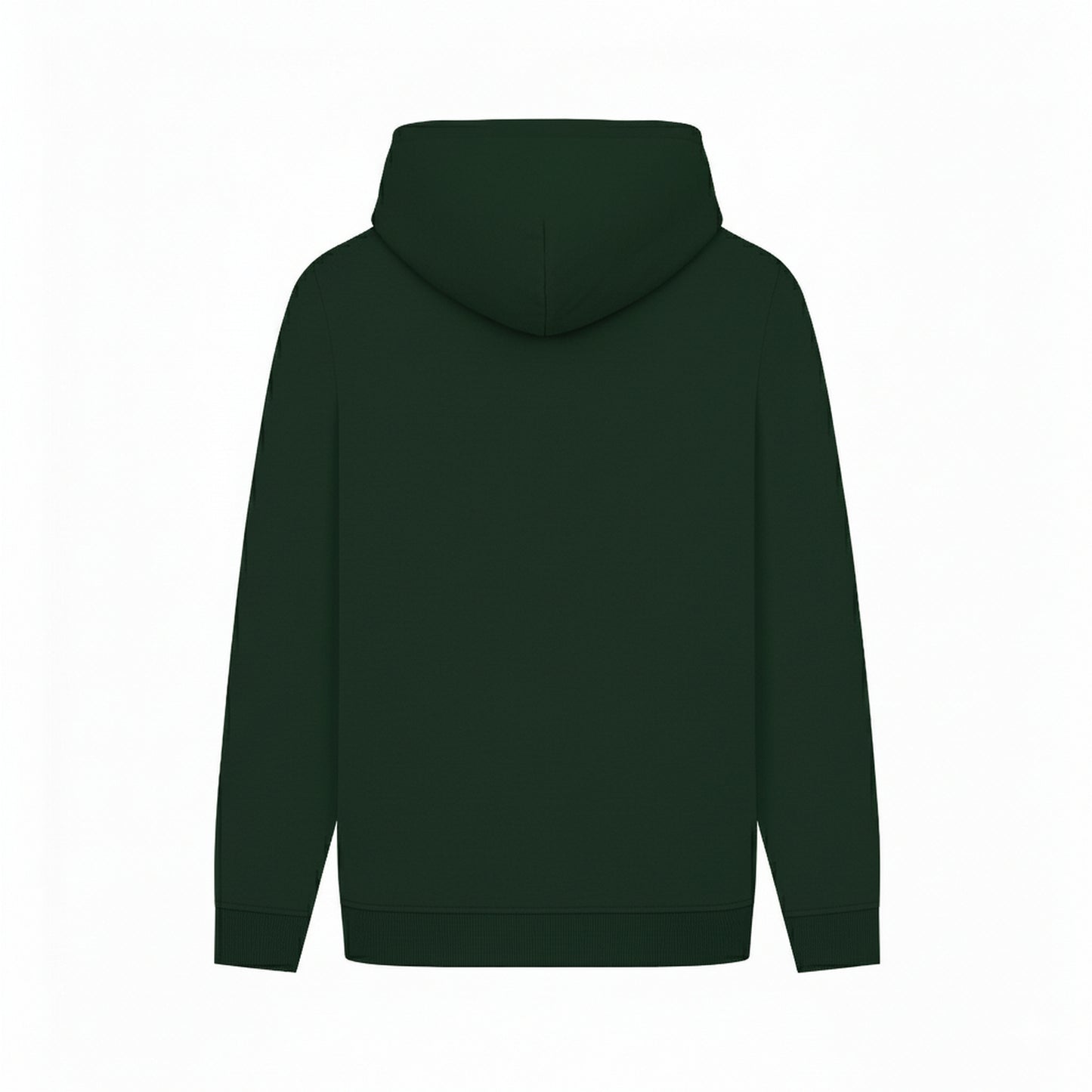 Evergreen - Back - Trainer Spotter Unisex Adult Snakeskin Cross Palms Hoodie