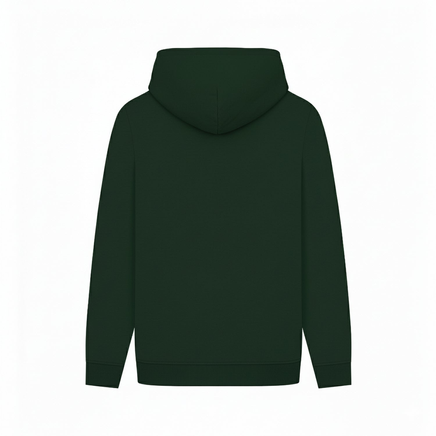 Evergreen - Back - Trainer Spotter Unisex Adult Snakeskin Cross Palms Hoodie