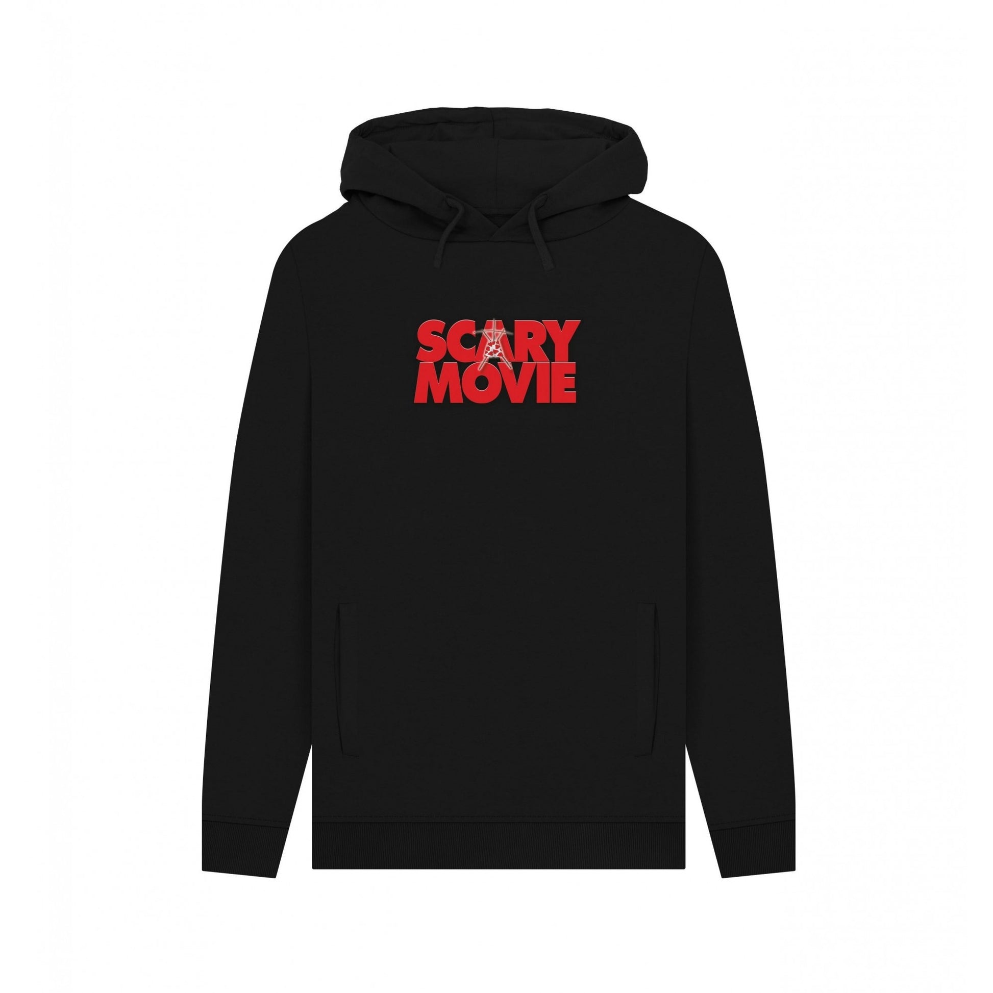 Black - Front - Scary Movie Unisex Adult Graphic Logo Hoodie