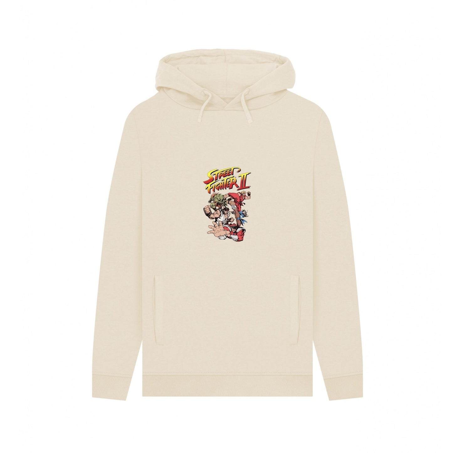 Oat - Front - Street Fighter 2 Unisex Adult Group Hoodie