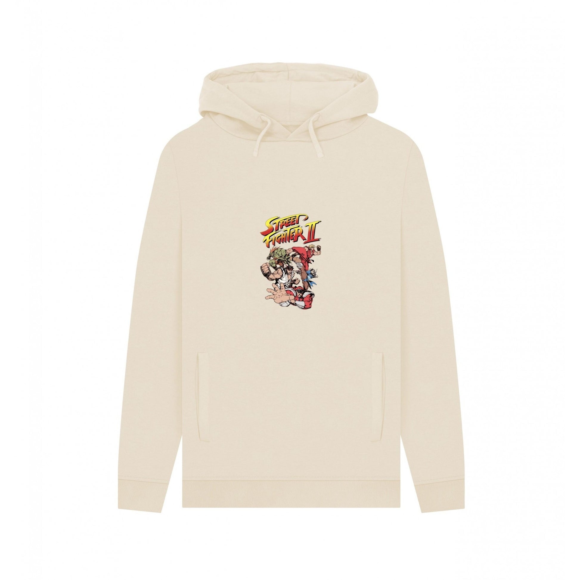 Oat - Front - Street Fighter 2 Unisex Adult Group Hoodie