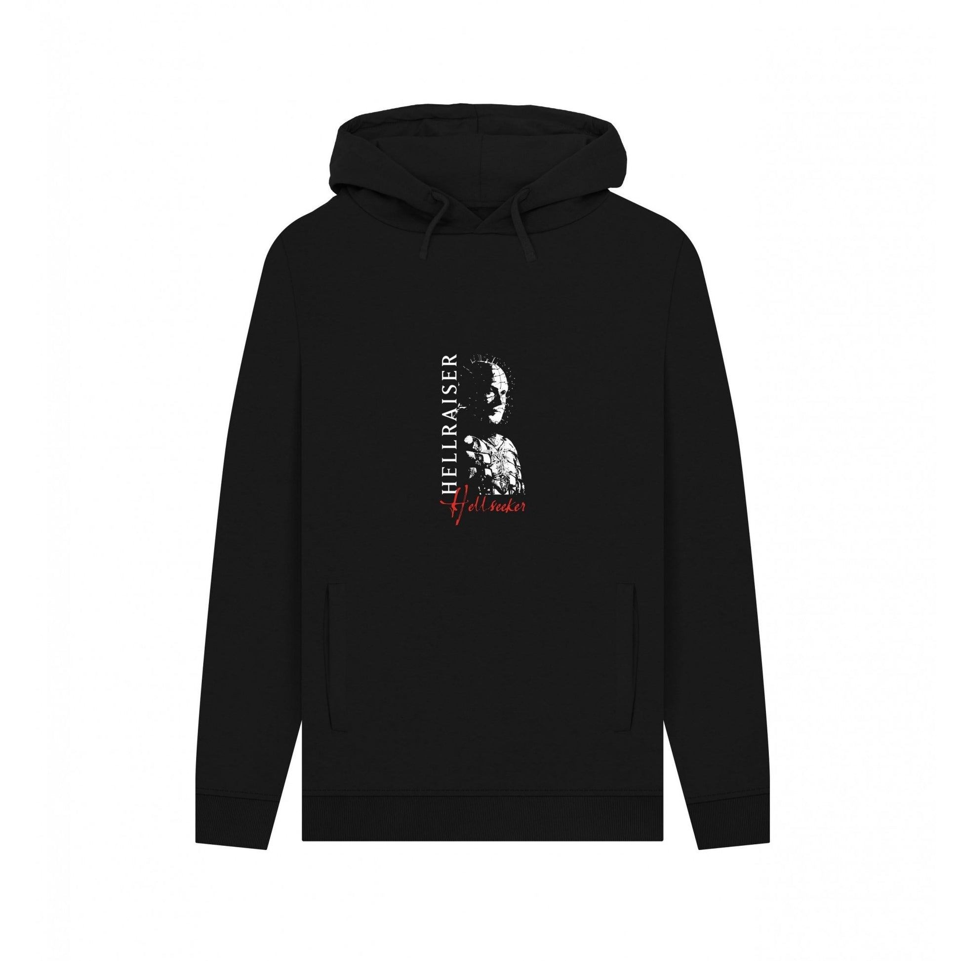 Black - Front - Hellraiser Unisex Adult Seeker Hoodie