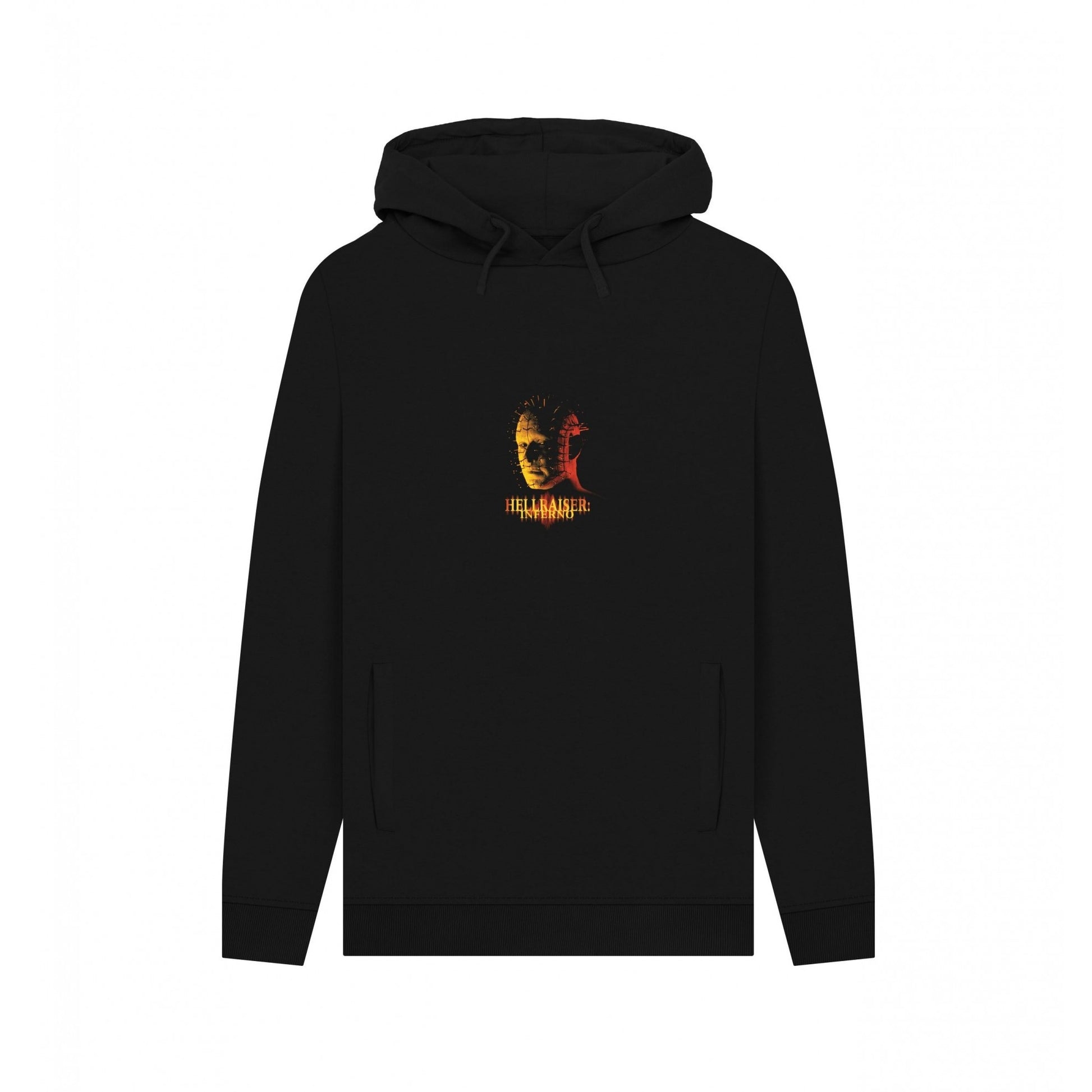 Black - Front - Hellraiser Unisex Adult Inferno Portrait Hoodie