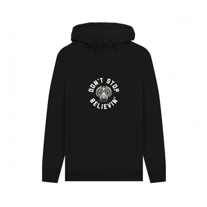 Black - Front - Journey Unisex Adult Don´t Stop Believin´ Hoodie
