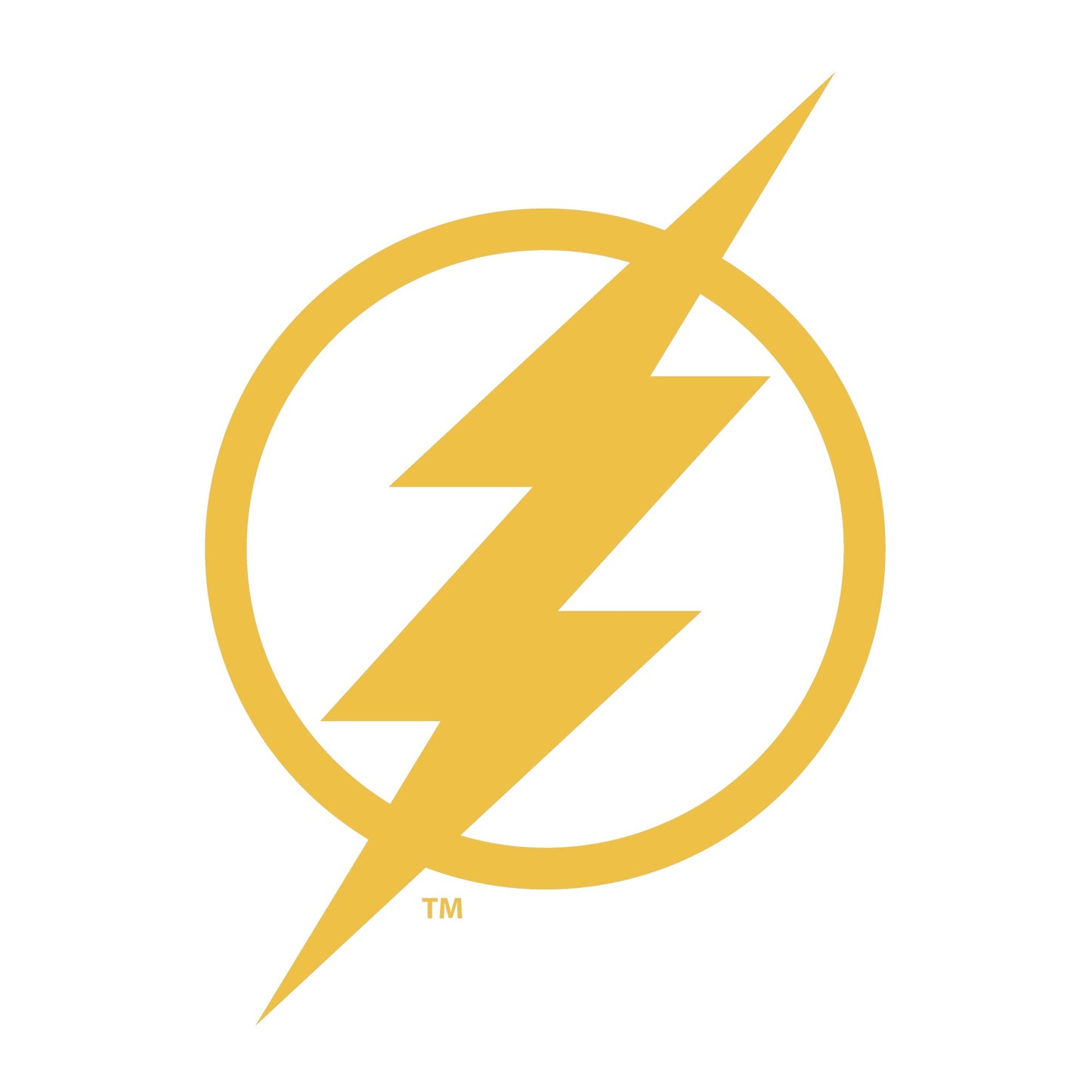 Red - Side - The Flash Unisex Adult Graphic Print Logo T-Shirt