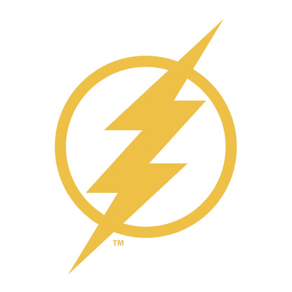 Red - Side - The Flash Unisex Adult Graphic Print Logo T-Shirt