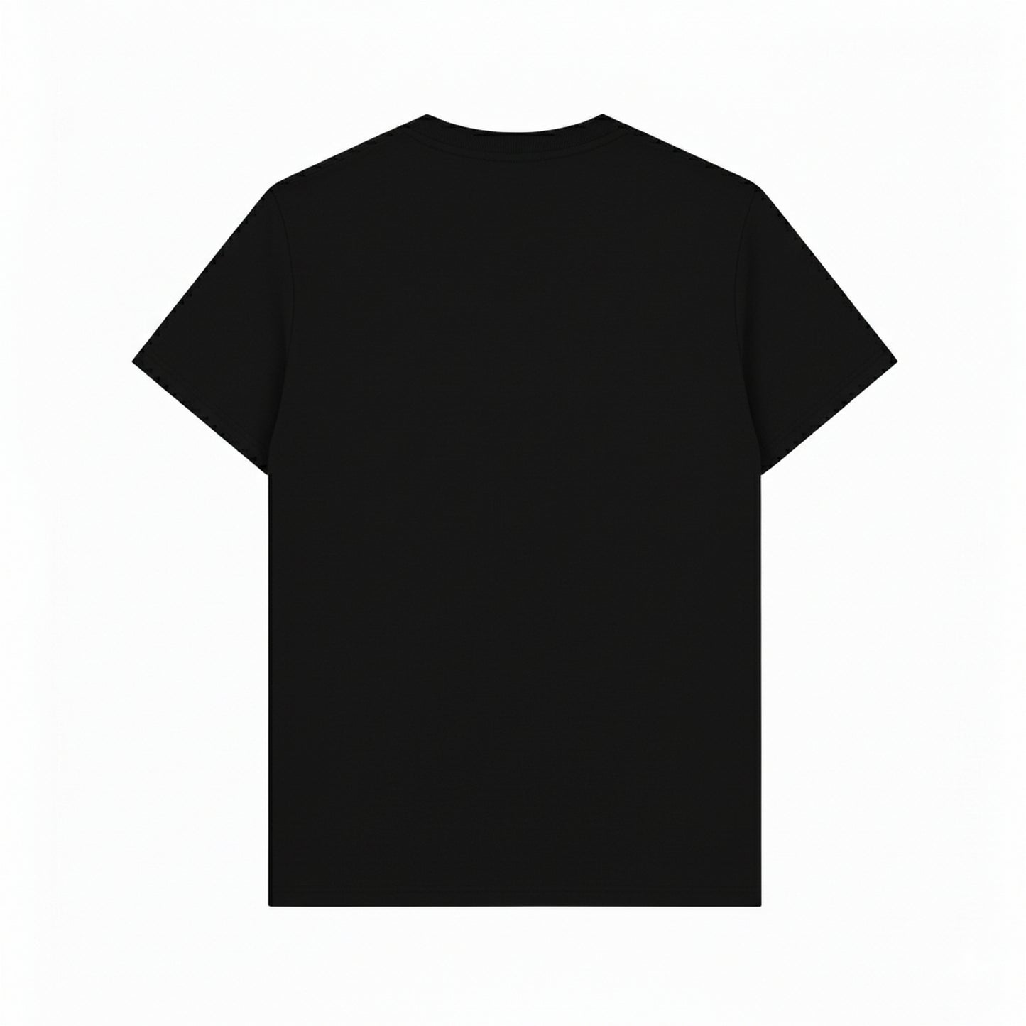 Black - Back - Rick And Morty Unisex Adult Logo T-Shirt