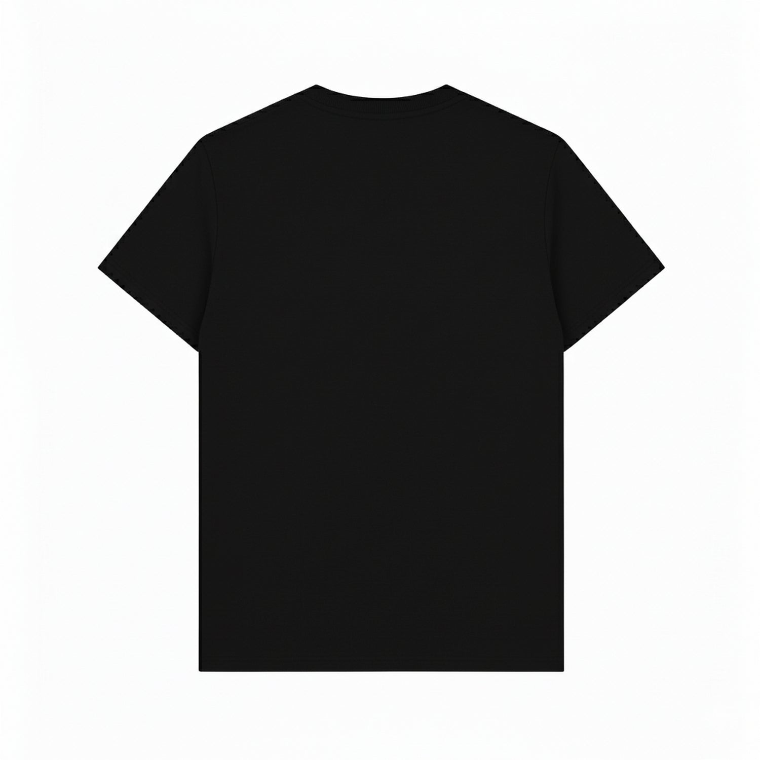 Black - Back - Rick And Morty Unisex Adult Logo T-Shirt