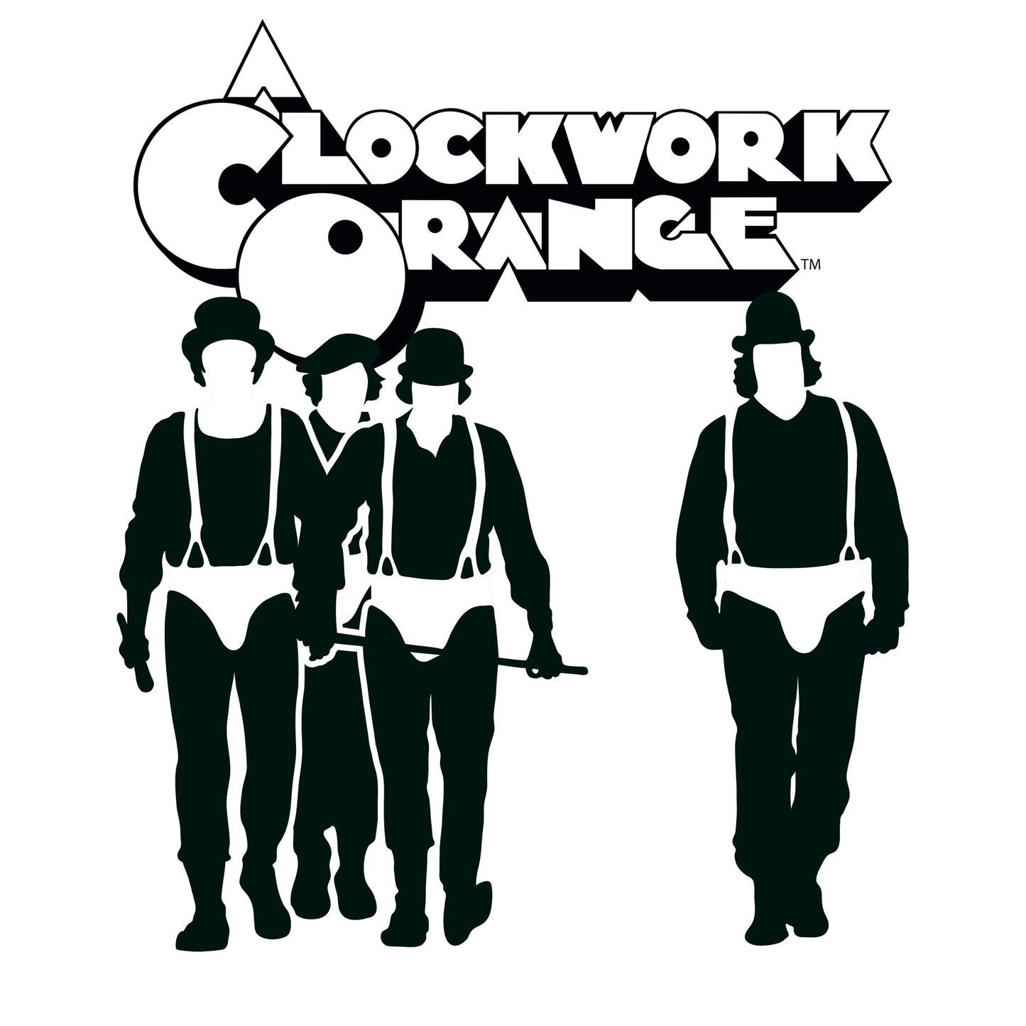 Heather Grey - Side - A Clockwork Orange Unisex Adult Silhouette T-Shirt