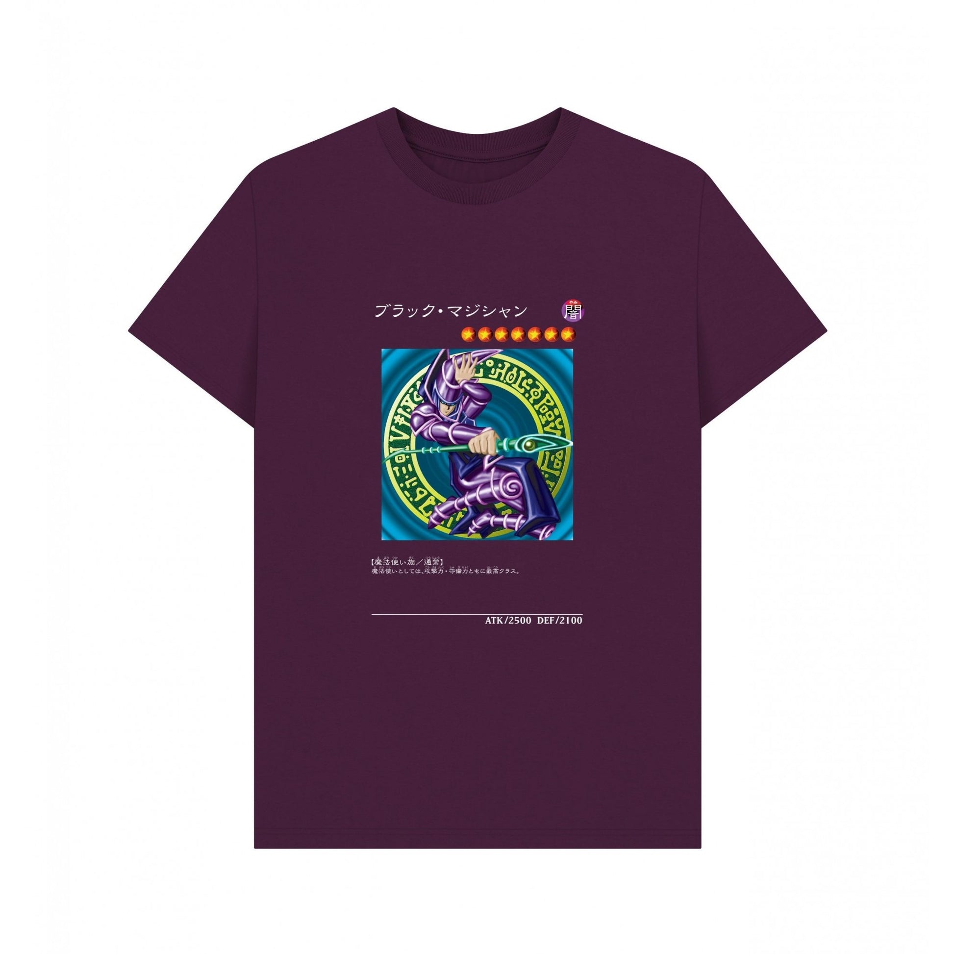 Purple - Front - Yu-Gi-Oh! Unisex Adult The Dark Magician T-Shirt