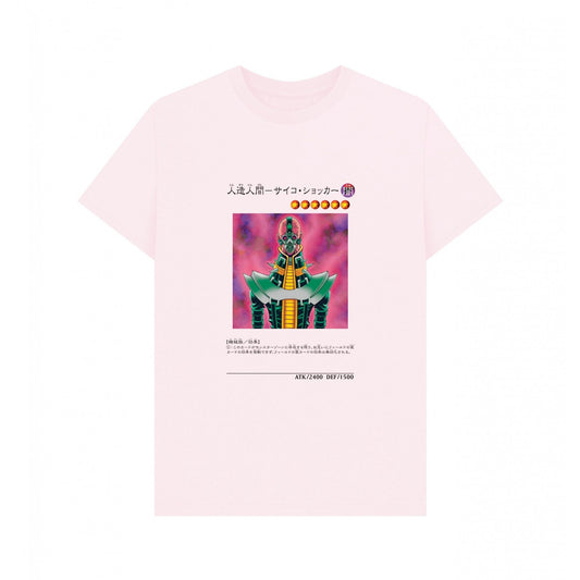 Pink - Front - Yu-Gi-Oh! Unisex Adult Jinzo T-Shirt