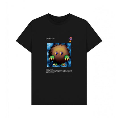 Black - Front - Yu-Gi-Oh! Unisex Adult Kuriboh T-Shirt