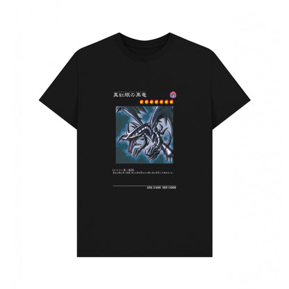 Black - Front - Yu-Gi-Oh! Unisex Adult Red-Eyes Black Dragon T-Shirt