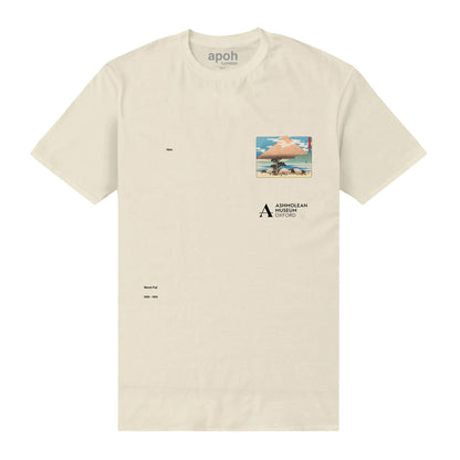 Sand - Front - Ashmolean Museum Unisex Adult Landscape T-Shirt
