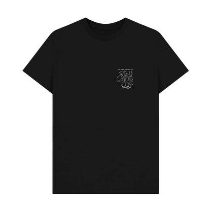 Black - Front - Apoh Unisex Adult The Three Dancers Picasso Jersey T-Shirt
