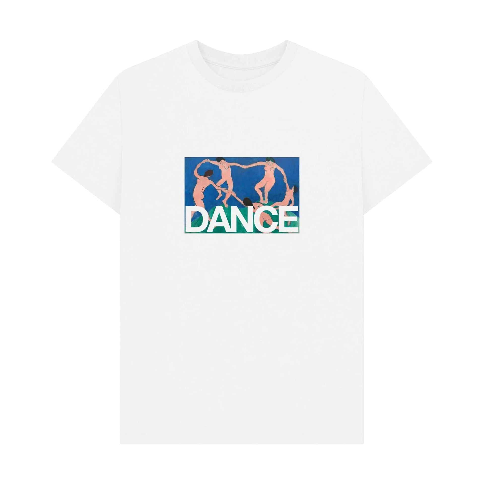 White - Front - Apoh Unisex Adult The Dance Matisse T-Shirt