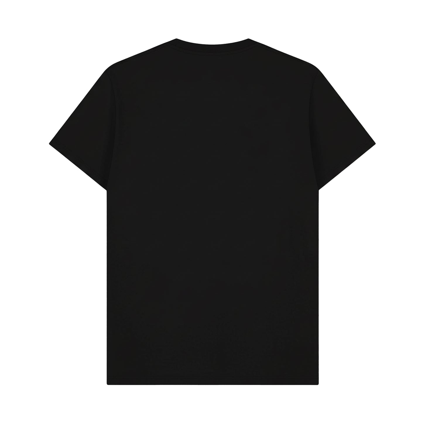 Black - Back - Apoh Unisex Adult Hackney Slogan T-Shirt