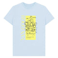 Sky Blue - Front - Apoh Unisex Adult Sunflowers Quote Vincent Van Gogh T-Shirt