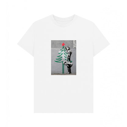 Athletic Grey - Side - Apoh Unisex Adult Flowers Picasso T-Shirt