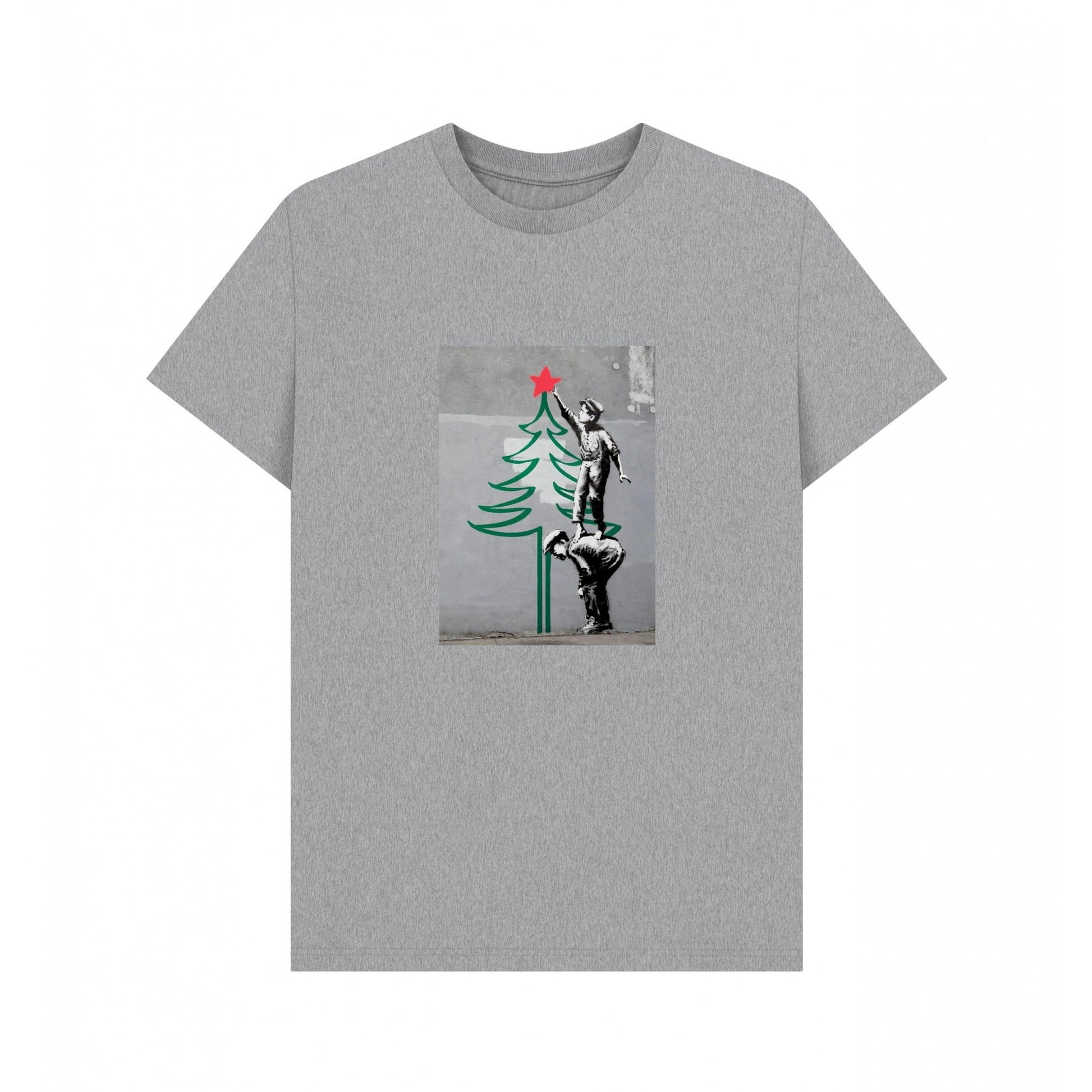 Athletic Grey - Front - Apoh Unisex Adult Flowers Picasso T-Shirt