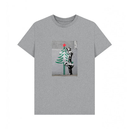 Athletic Grey - Front - Apoh Unisex Adult Flowers Picasso T-Shirt