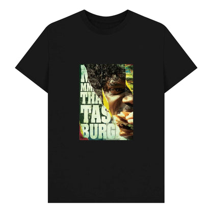 Black - Front - Pulp Fiction Unisex Adult Kahuna Burger T-Shirt