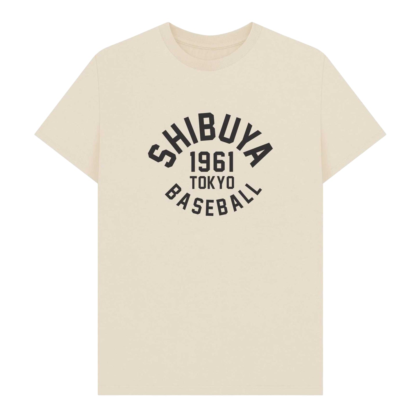Oat - Front - Park Fields Unisex Adult Shibuya Baseball Varsity T-Shirt