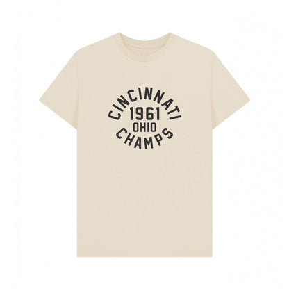 Oat - Front - Park Fields Unisex Adult Cincinnati Champs Varsity T-Shirt