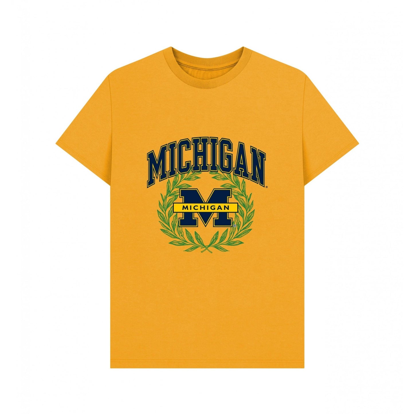 Mustard - Front - Park Fields Unisex Adult Los Angeles T-Shirt