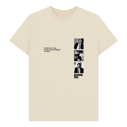 Oat - Front - Reservoir Dogs Unisex Adult Mr White Quote T-Shirt