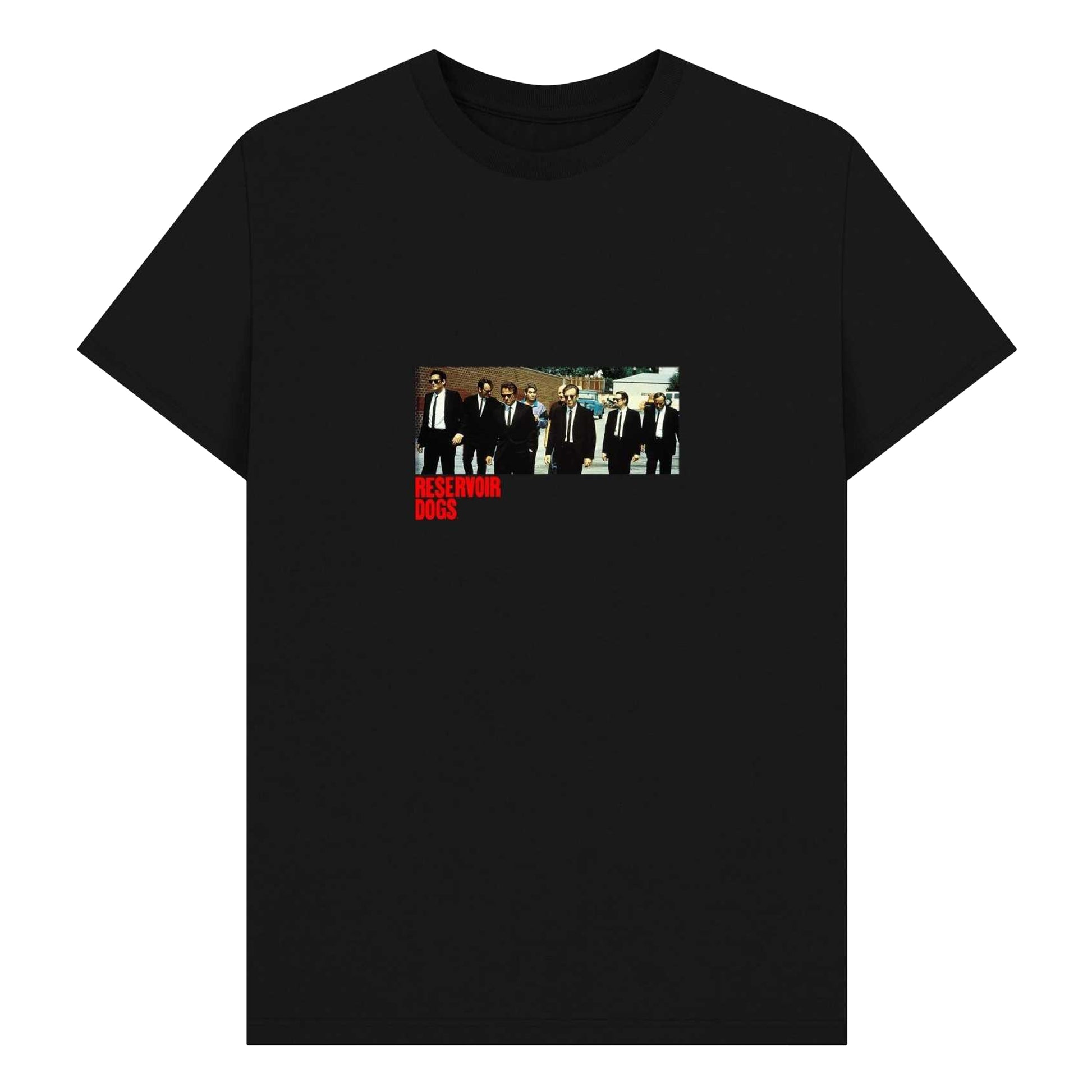 Black - Front - Reservoir Dogs Unisex Adult Movie Scene T-Shirt