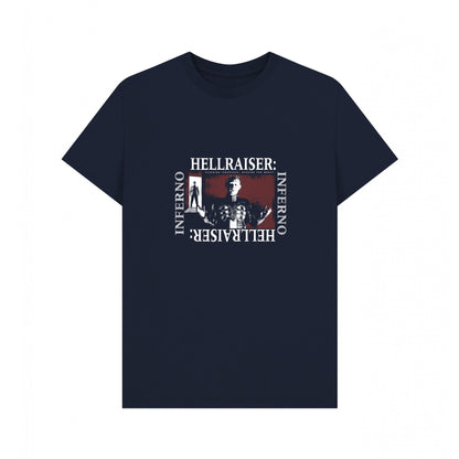 Navy Blue - Front - Hellraiser Unisex Adult Inferno T-Shirt