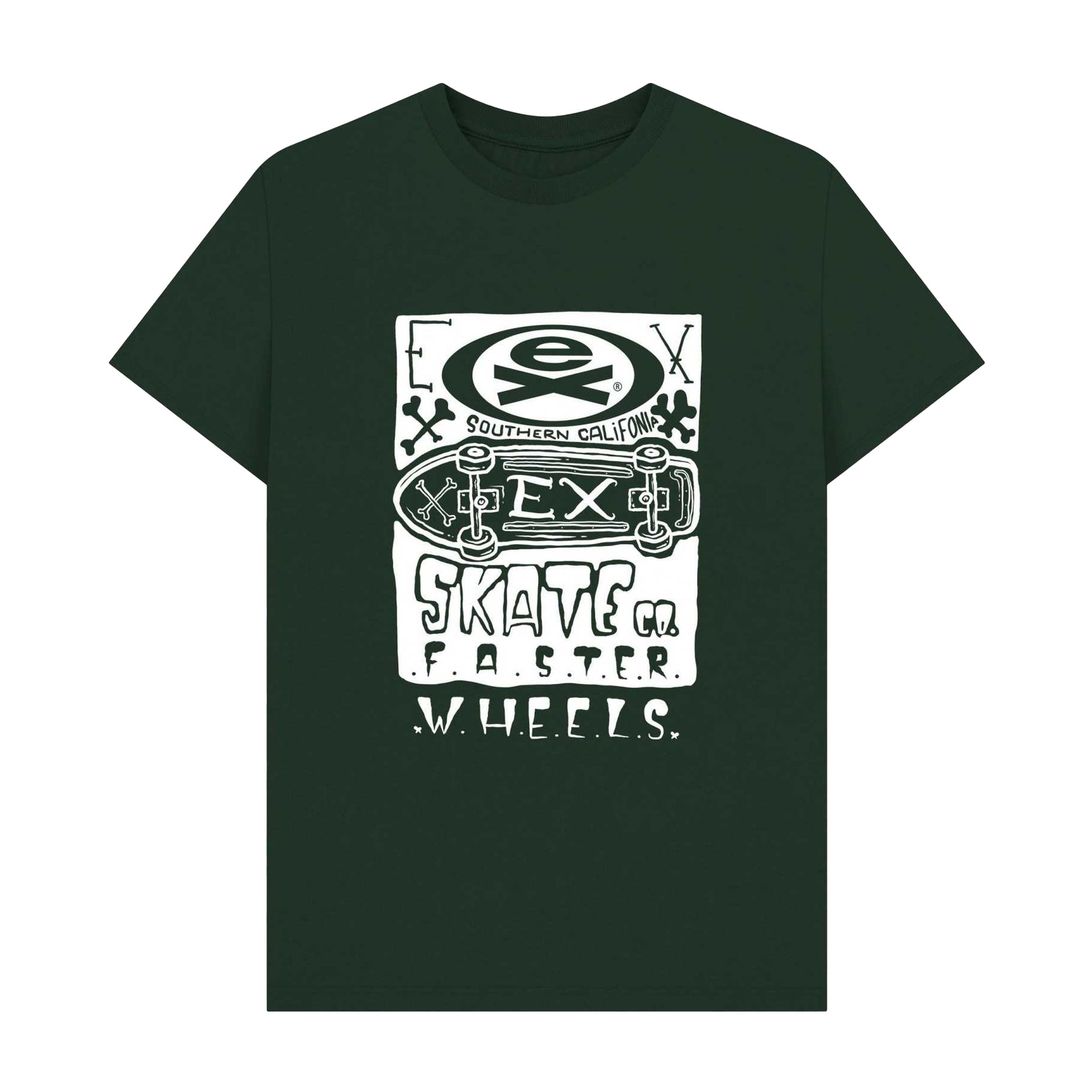 Evergreen - Front - Extreme Unisex Adult Southern California T-Shirt