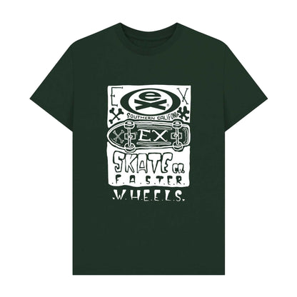 Evergreen - Front - Extreme Unisex Adult Southern California T-Shirt
