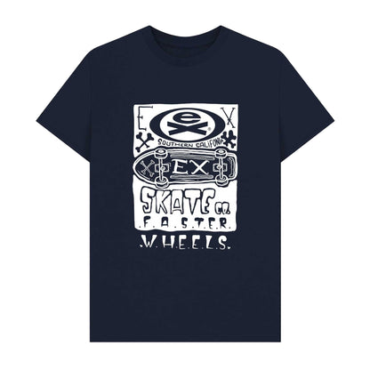 Navy Blue - Front - Extreme Unisex Adult Southern California T-Shirt