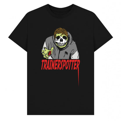 Black - Front - Trainer Spotter Unisex Adult Ghoul T-Shirt