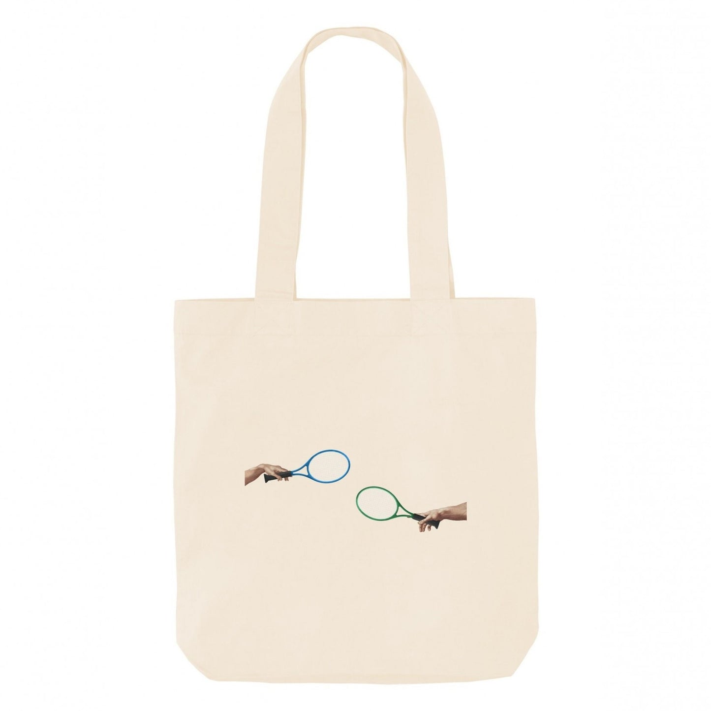 Natural - Front - Apoh The Creation Of Tennis Tote Bag