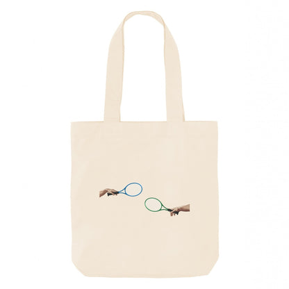 Natural - Front - Apoh The Creation Of Tennis Tote Bag