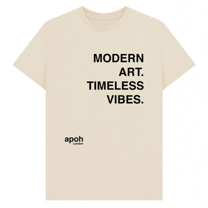 Oat - Front - Apoh Unisex Adult Modern Art Slogan T-Shirt