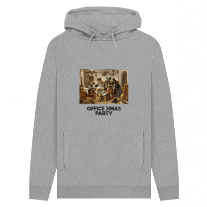 Light Heather - Front - Apoh Unisex Adult Office Xmas Party Jan Steen Hoodie