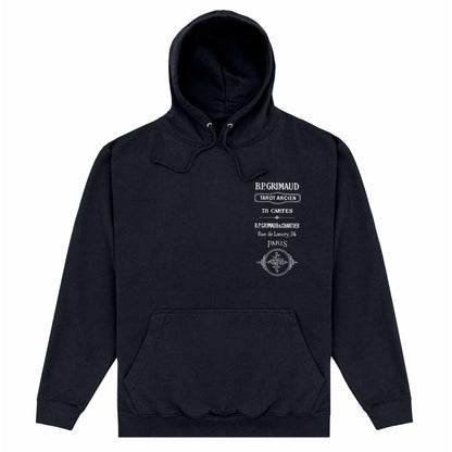 Black - Front - Apoh Unisex Adult Tarot Reading British Museum Hoodie