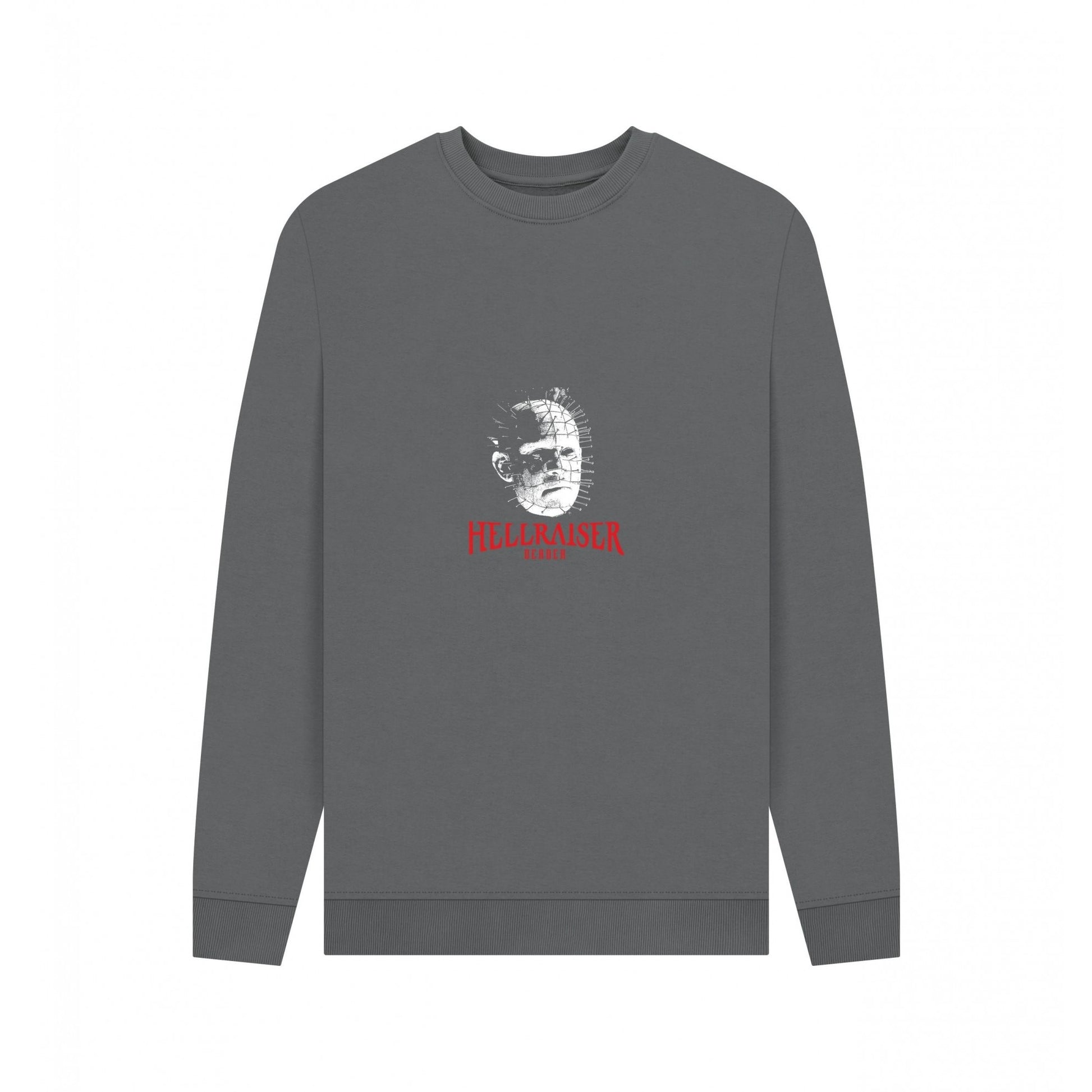 Slate Grey - Front - Hellraiser Unisex Adult Deader Sweatshirt