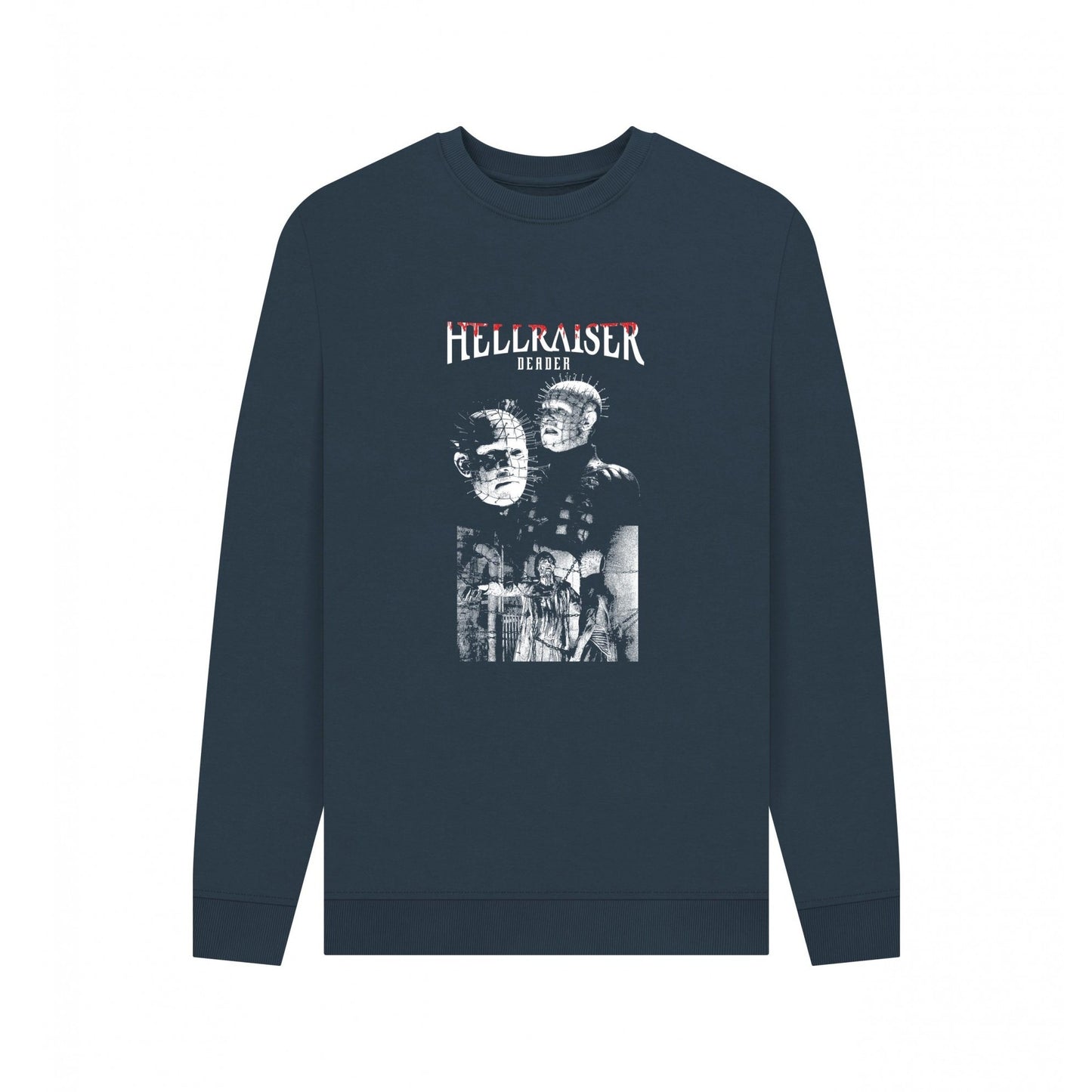 Navy Blue - Front - Hellraiser Unisex Adult Deader Sweatshirt