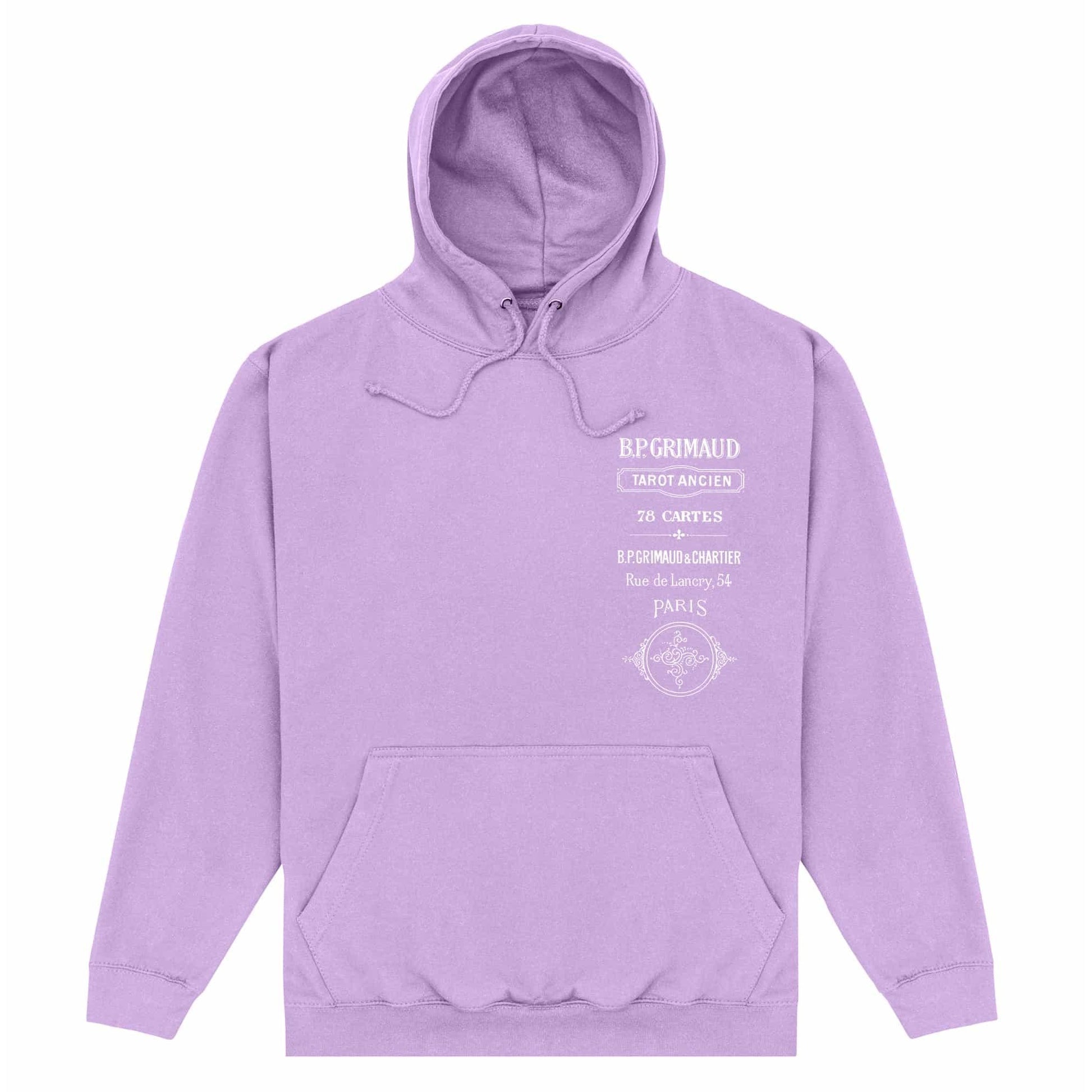 Purple - Front - Apoh Unisex Adult Tarot British Museum Hoodie