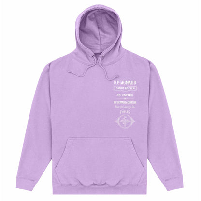 Purple - Front - Apoh Unisex Adult Tarot British Museum Hoodie