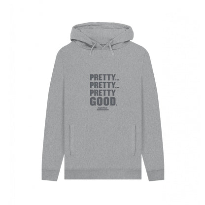 Light Heather - Front - Curb Your Enthusiasm Unisex Adult Pretty Good Heather Hoodie