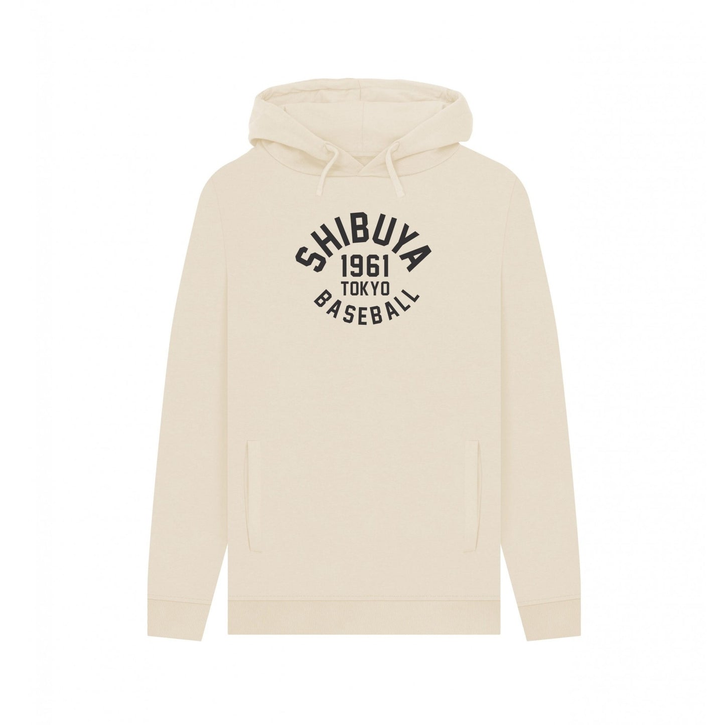 Oat - Front - Park Fields Unisex Adult Shibuya Baseball Varsity Hoodie