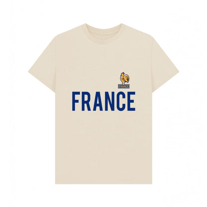 Oat - Front - TOFFS Unisex Adult France T-Shirt